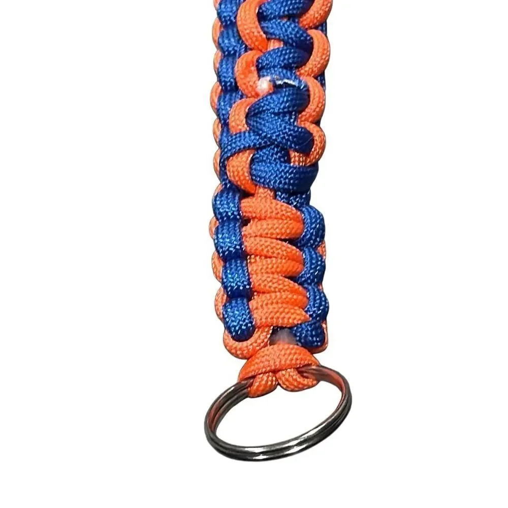 Handmade Paracord cobra knot Keychain